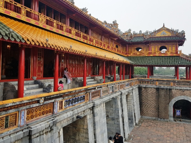 A closer look to Ngo Mon gate (source: Dai bieu nhan dan news)
