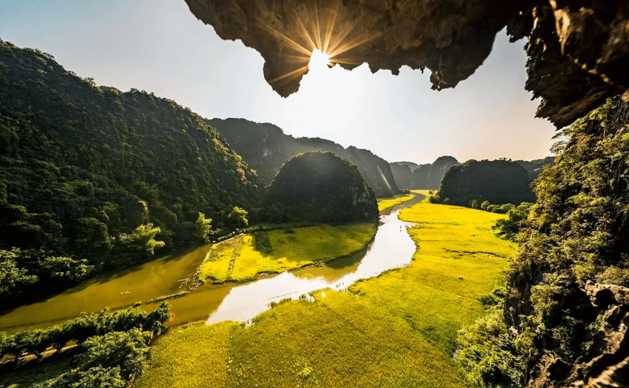 Soak in the magic of Tam Coc, also known as 