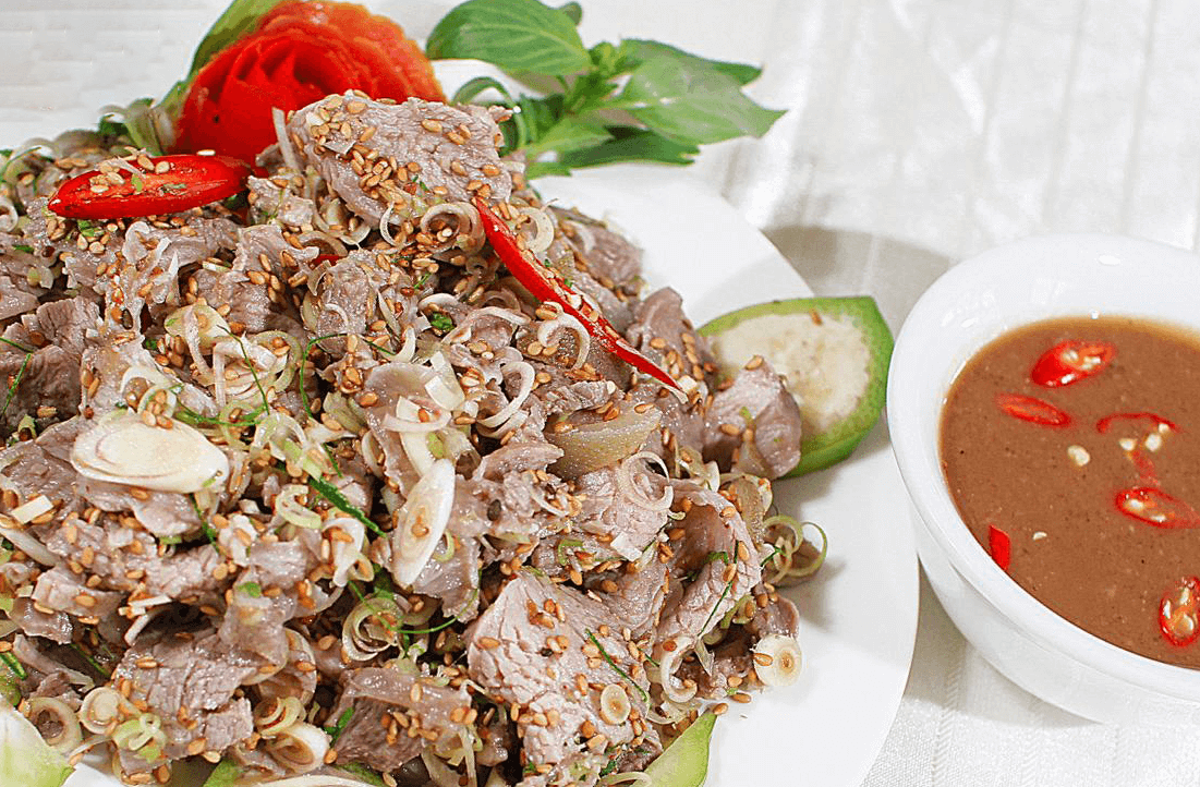 De tai chanh bursting with local herbs and spices (Source: Vissail hotel)