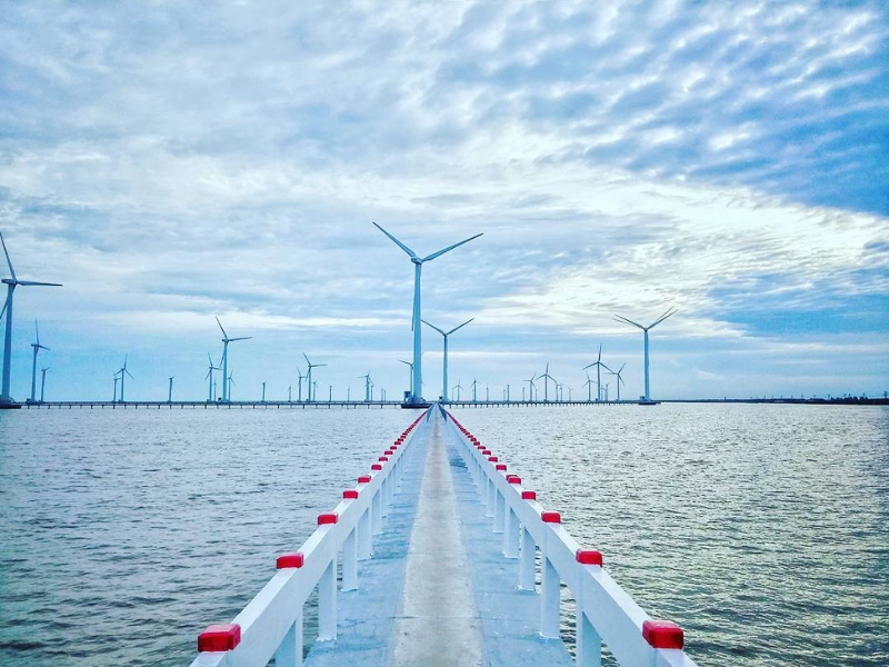 Tips for visiting Bac Lieu wind farm (source: Hanoi Journey)