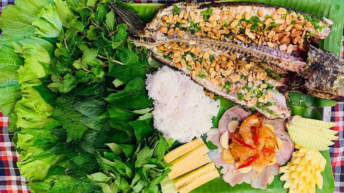 Grilled Snakehead fish (source: CellphoneS)