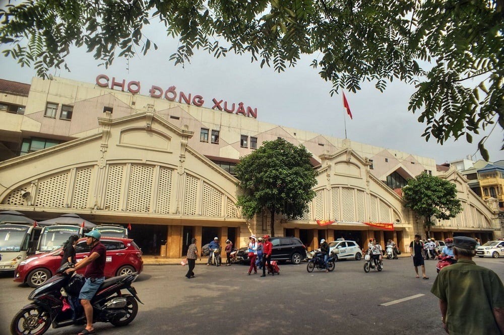 How to get to Dong Xuan Market (Source: Vinpearl)