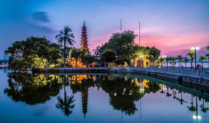 West lake in Hanoi