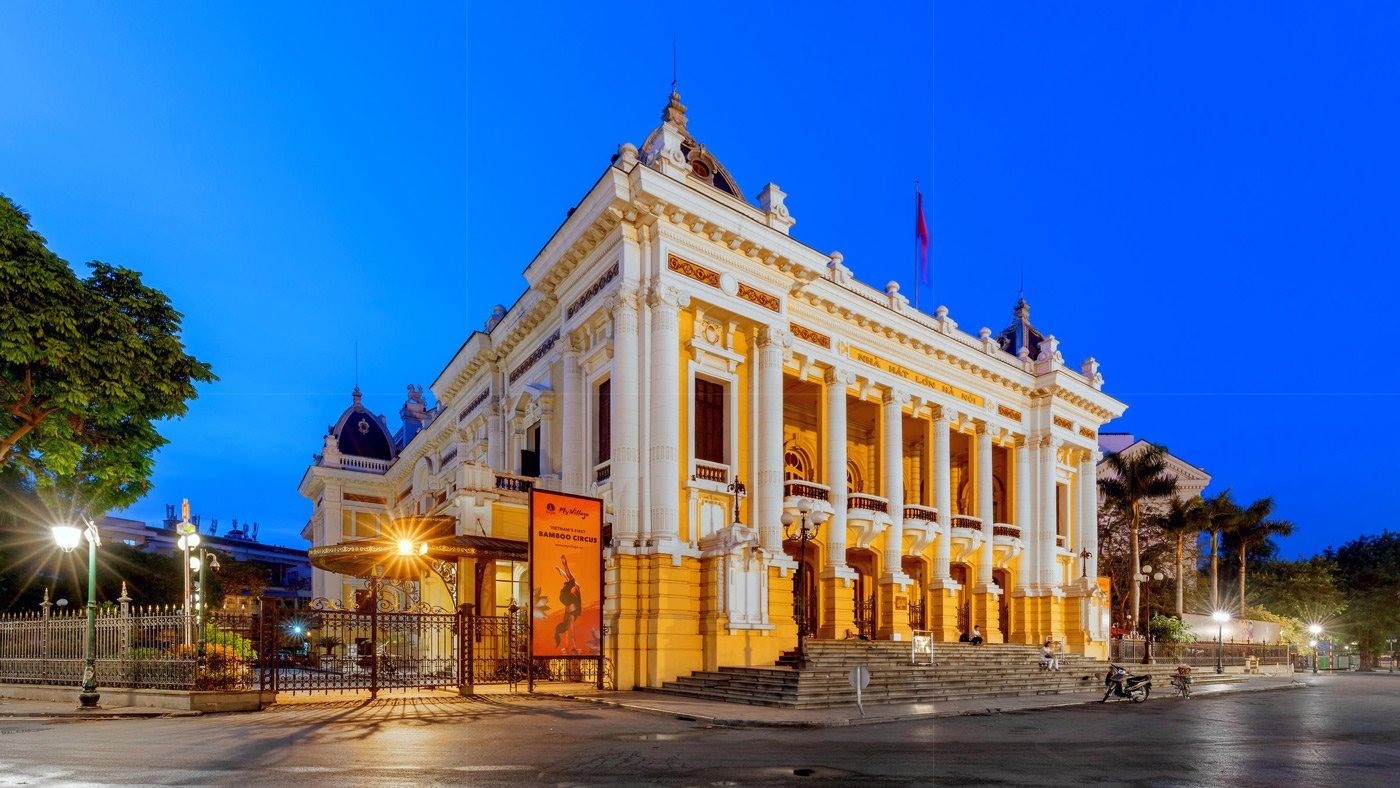 Learn about the history of Hanoi Opera House Vietnam (Source: Vinprearl)