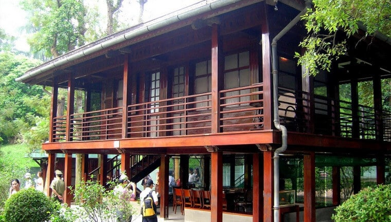 Ho Chi Minh’s stilt house was where Ho Chi Minh lived during his later years 