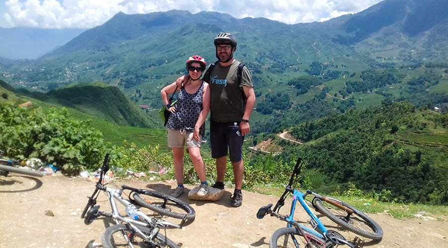The 2-3 km route features gentle slopes ideal for a scenic cycling adventure (Source: Hanoi Explorer Travel)