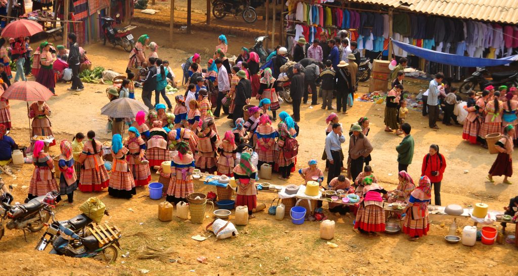 Dong Van Market is steeped in history and vibrant with the energy of the highland people (Source: VinWonders)