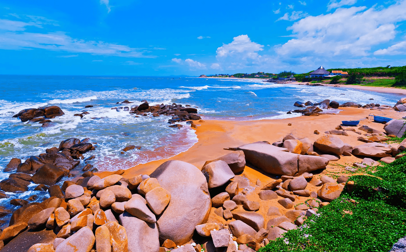 Long Hai Beach is a serene coastal retreat