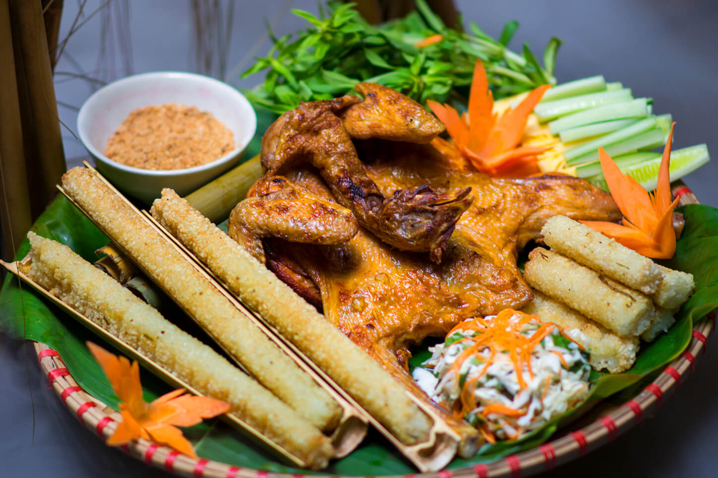 Remarkably aromatic and tasty ga ri Cuc Phuong Source: Asia Dragon Travel
